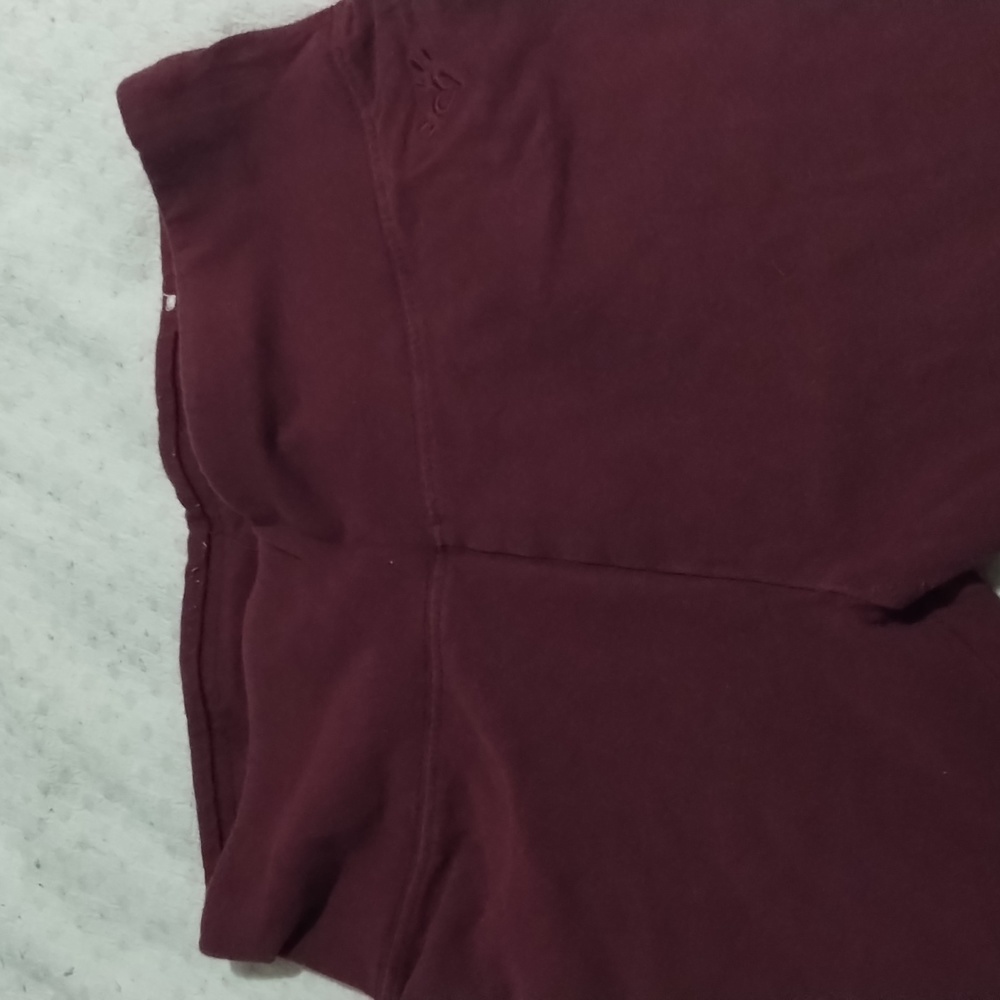 Girls Justice maroon leggings - Picture 3 of 4